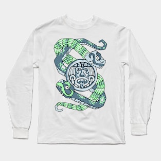 Aztec Snake Long Sleeve T-Shirt